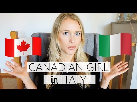 THE DIFFERENCES BETWEEN CANADA AND ITALY! Video