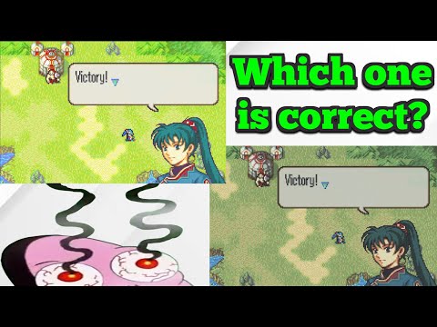 Are you playing Fire emblem GBA wrong?