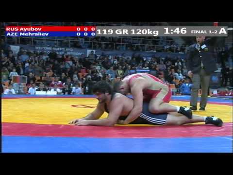 КЕН-2012 120 кг. Алихан Аюбов - Заур Мехралиев