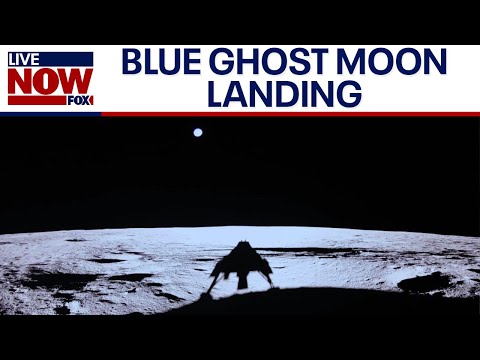 Video | NASA delivery: Blue Ghost lunar lander touches down on moon | LiveNOW from FOX