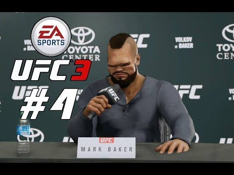 UFC 3 Heavyweight Career Mode Walkthrough Part 4 - QUICK FINISH!