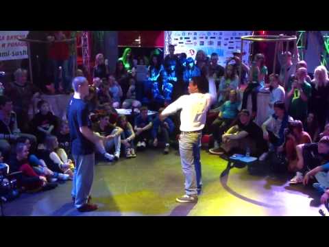 P-dog vs. Damien ( Maxivan dance battle, Ivanovo )