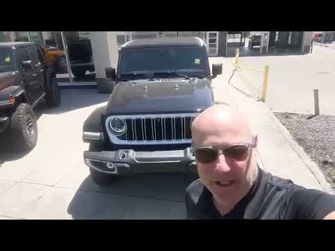 2026 Jeep Wrangler Sahara 4 Door 4x4 in Black for sale at Kitchener Chrysler Dodge Jeep Ram in Kitchener, ON