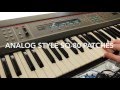 Ensoniq SQ-80 analog style sounds (80's synth)