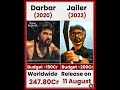 Darbar VS Jailer Movie Comparison Box Office Collection Viral Trending Shorts Jailer Darbar