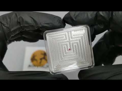 1.5 oz Minotaur Labyrinth of Crete Silver Coin Unboxing at Bullion Exchanges
