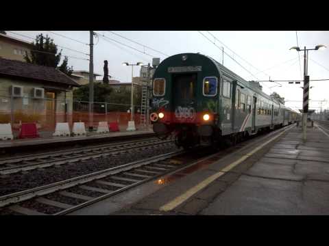 E464 258+7 piano ribassato+pilota MDVC Trenord - Milano Greco - 05/11/2019