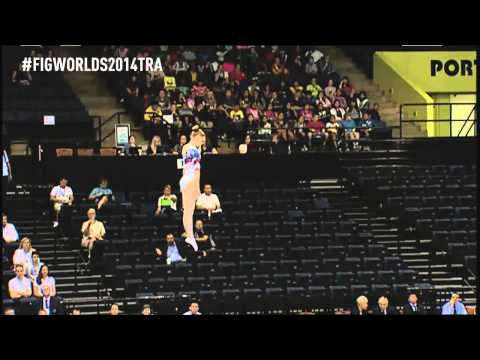 Clare Johnson - Optional - 2014 World T&T Championships - Qualifications