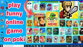 Online Games on Poki — Lets playonline play game