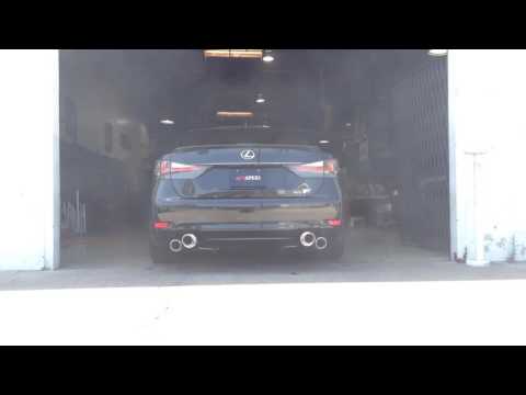 Apex-i LEXUS GS F exhaust sound clip