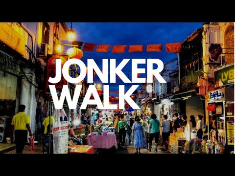 Walk Tour Jonker Night Walk, Bandar Hilir Melaka | Aproveitando a vida noturna em Melaka CNY 2022
