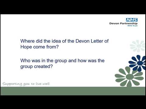 Suicide Prevention Programme Wave 3 Learning Set 4 – The Letter of Hope