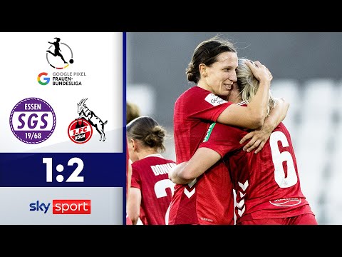Thanks to a lightning-fast brace: FC Köln celebrates their first win of the season! | SGS Essen -...