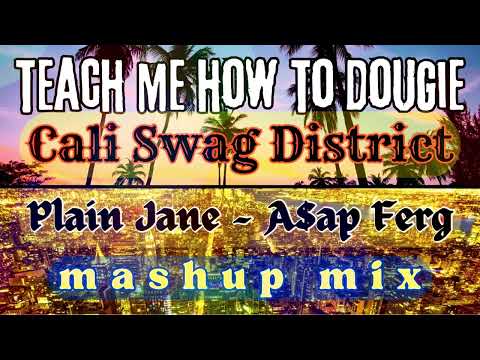 Hip Hop Mix ~ Teach Me How to Dougie ~ Cali Swag District meets Plain Jane ~ Mashup