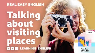 Talking about visiting places 🏖️🌳✈️ Real Easy English