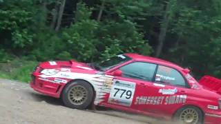 preview picture of video 'New England Forest Rally - Subaru Impreza'