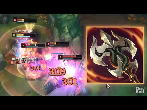 Olaf after Ravenous Hydra Power Spike..