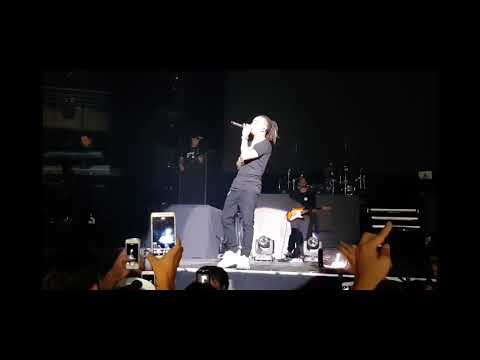 Ozuna live in Chile concert (Falsas mentiras)