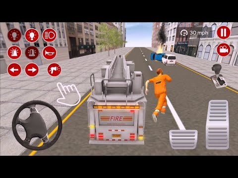 Real Fire Truck Vip City Driving Crush Car finding #RFT63