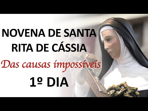 1º dia Novena de Santa Rita de Cássia