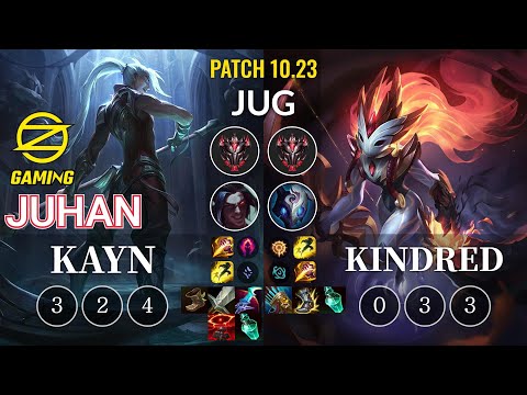 OZ Juhan Kayn vs Kindred Jungle - KR Patch 10.23