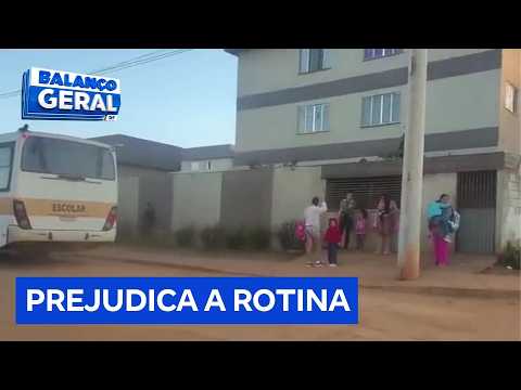 Moradores sofrem com excesso de poeira por falta de asfalto em Cidade Ocidental | Balanço Geral DF
