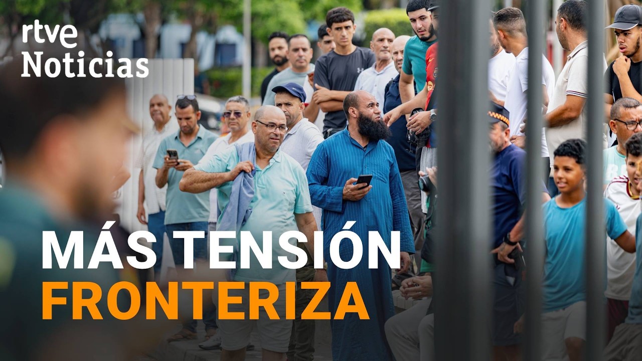 1.000 migrantes intentan entrar a Melilla | RTVE Noticias