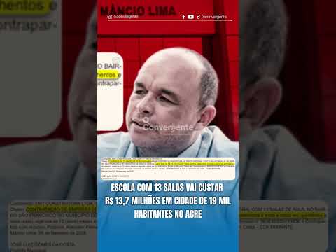 Escola com 13 salas vai custar R$ 13,7 milhões em cidade de 19 mil habitantes no Acre