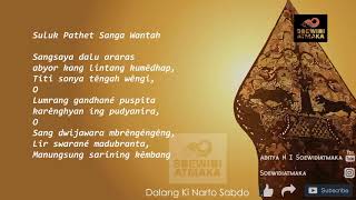 Download lagu Latihan Suluk: [29] Suluk Pathet Sanga Wantah Ki Narto Sabdo (Sangsaya dalu araras abyor) mp3