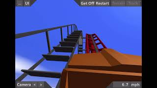 I built this roller coaster