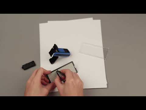 trodat pocketprinty Taschenstempel - Typo setzen