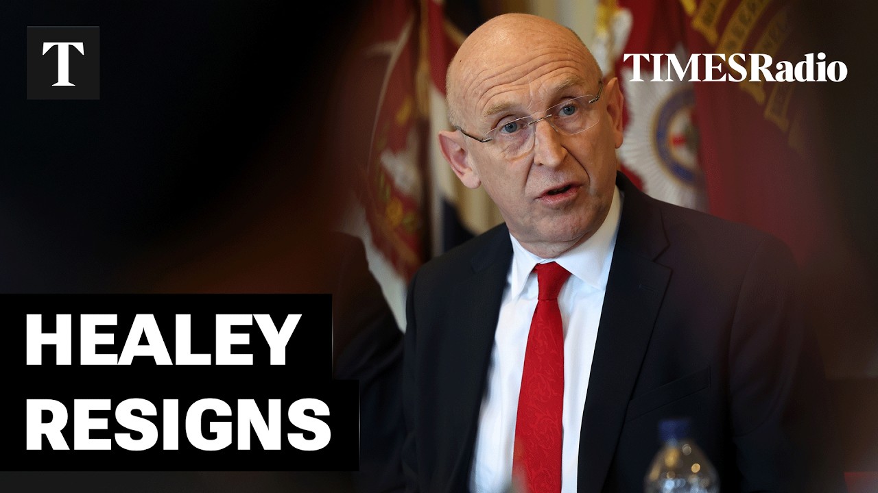 John Healey Resigns As Defence Secretary In Blow To Starmer