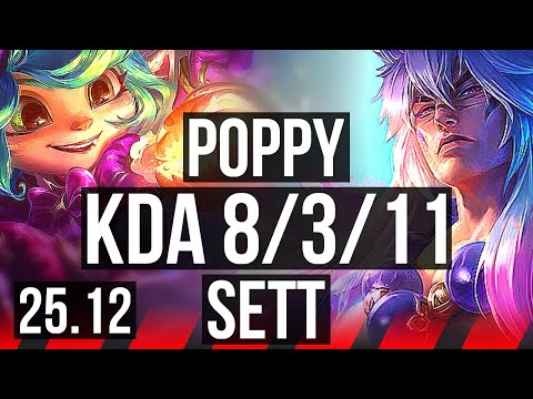 POPPY vs SETT (TOP) | EUW Diamond | 25.12