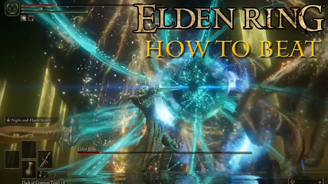 How To Defeat Radagon And Elden Beast With Sword Of Night And Flame In Elden Ring Gameplay!