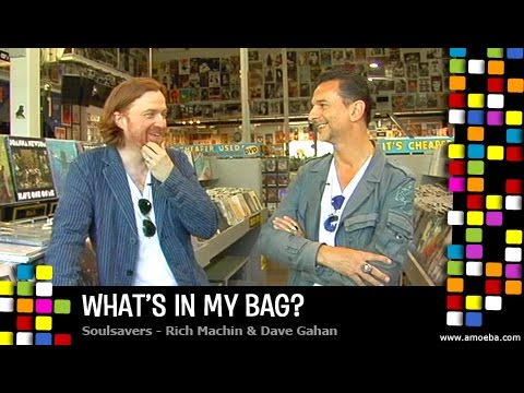 Dave Gahan and Rich Machin (Soulsavers) - What's In My Bag?