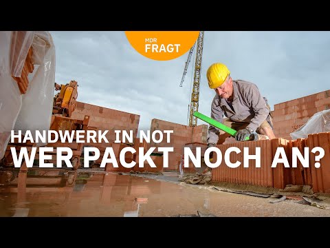 Baustelle leer: Hat das Handwerk noch Zukunft? | MDR um 4 | MDR