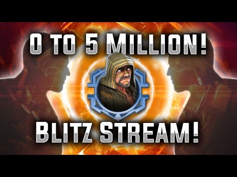 0 to 5 Million! - KARNAK BLITZ! - MARVEL Strike Force - MSF