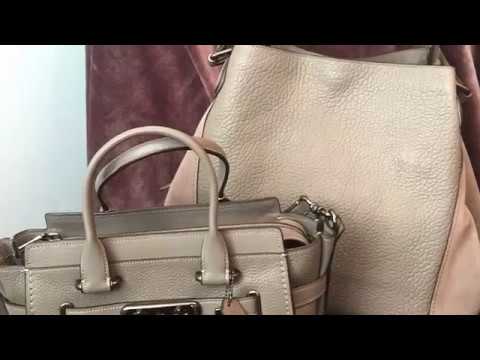 Coach Edie 42 & Swagger 27 handbags review
