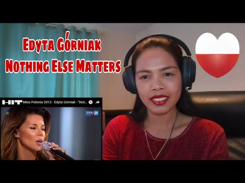 Edyta Górniak - "Nothing Else Matters | REACTION