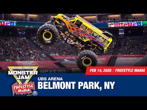 Monster Jam: Belmont Park, NY - 2 (Full Event) | Feb 14, 2026 | Freestyle Mania