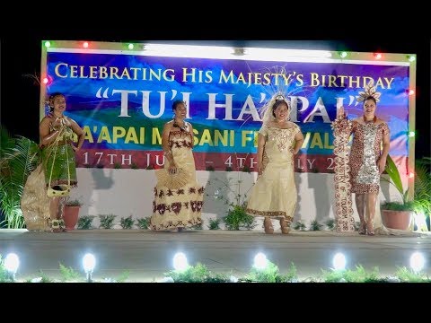 Miss Junior & Miss Teen Tau'olunga & Miss Ha’apai Masani Island Creation - Ha'apai Masani Festival