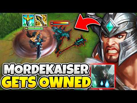 I MADE THIS CHALLENGER MORDEKAISER LOOK LIKE HE'S BRONZE! (SERPENTS FANG IS OP)