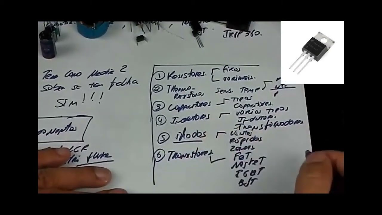 Aula 9   Medindo Componentes Eletrônicos   Prática II