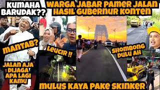 Download lagu Punten Ah NYOMBONG Dulu🤩‼️Warga Jabar PAMER Jalan Hasil GUBERNUR KONTEN‼️Tetangga Kepanasan⁉️ mp3