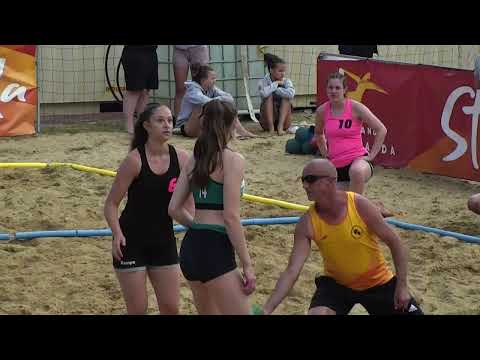 HelloLányok-KFSE - Tungsram SE (2-0) | Kvalifikáció 2. - Keszthely | Strandkézilabda 2023