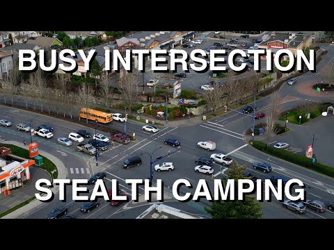 Busy Intersection Stealth Camping