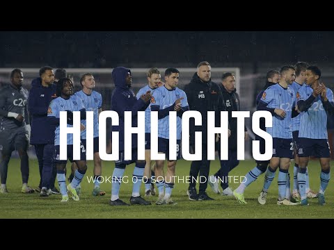 Highlights: Woking 0-0 Southend United