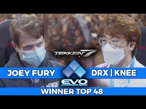 EVO 2022 TEKKEN 7   KNEE Vs JOEY FURY   WINNERS TOP 48