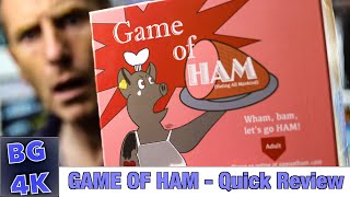 The Game of Ham - Board Game Review