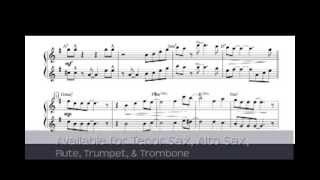 Jazz Saxophone Duet - Saxophone Lesson Sheet Music - Just in Time